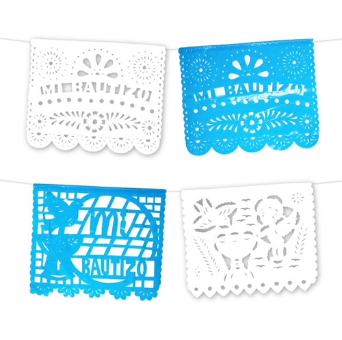 Bautizo - Blue & White