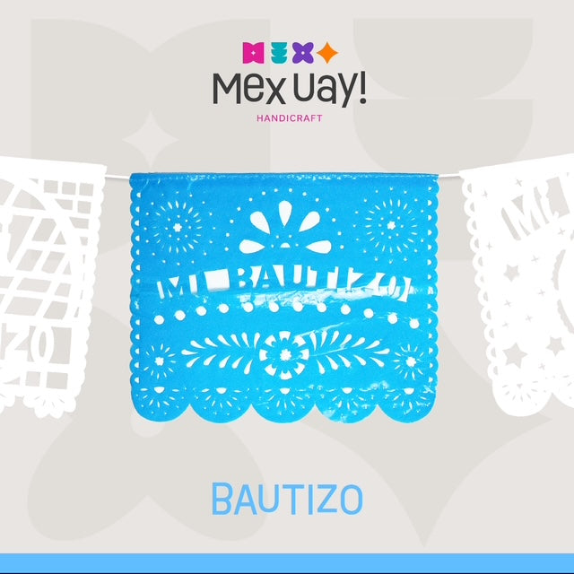 Bautizo - Blue & White