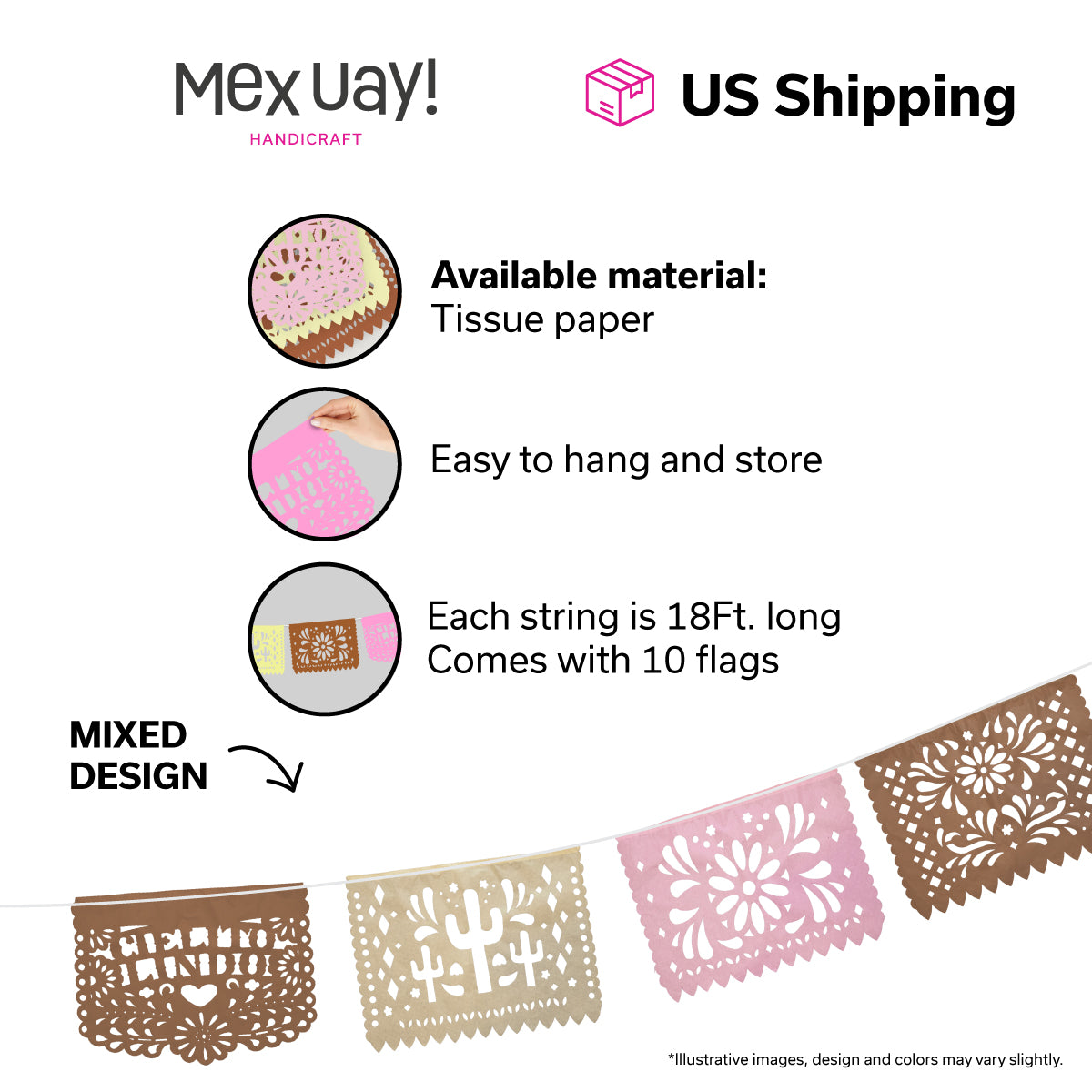 Cielito Lindo - Pink & Brown