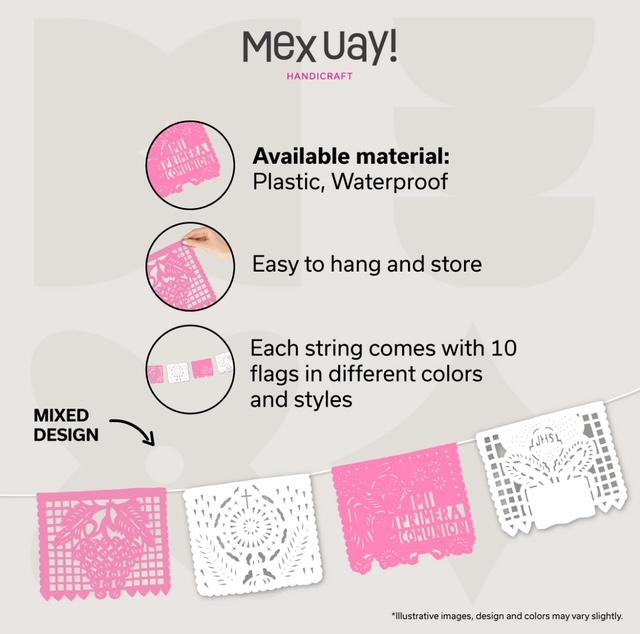 Primera Comunion - Pink & White