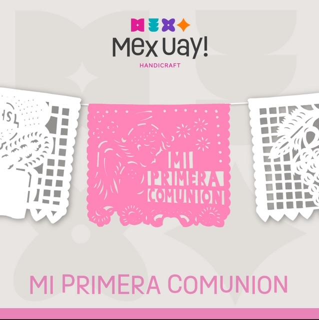 Primera Comunion - Pink & White